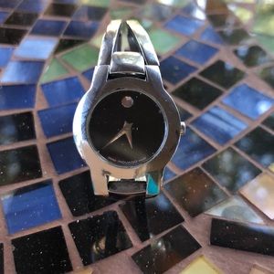 Silver Movado Ladies Watch